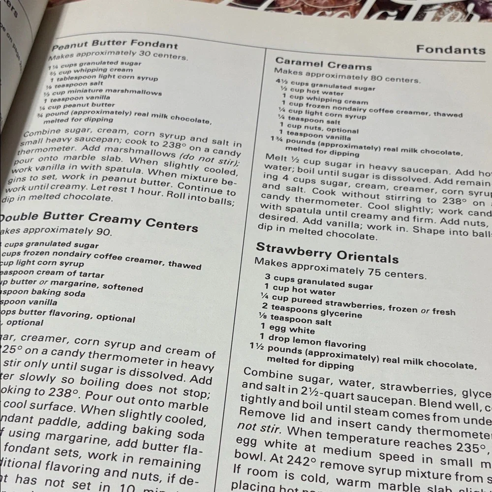 Assorted Baking & Dessert Recipe cookbooks- Candy, Cookies & Chocolates (Set)